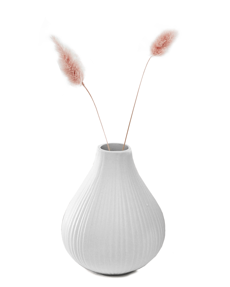 Frost Porcelain Bud Vase For Flowers - Chive Ceramics Studio - Vases - Chive Ceramics Studio