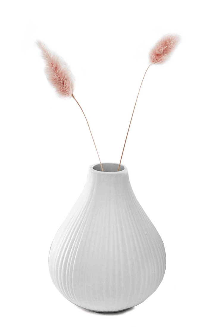 Frost Porcelain Bud Vase For Flowers - Chive Ceramics Studio - Vases - Chive Ceramics Studio