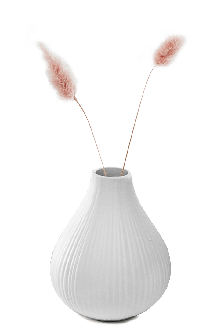 Frost Porcelain Bud Vase For Flowers - Chive Ceramics Studio - Vases - Chive Ceramics Studio