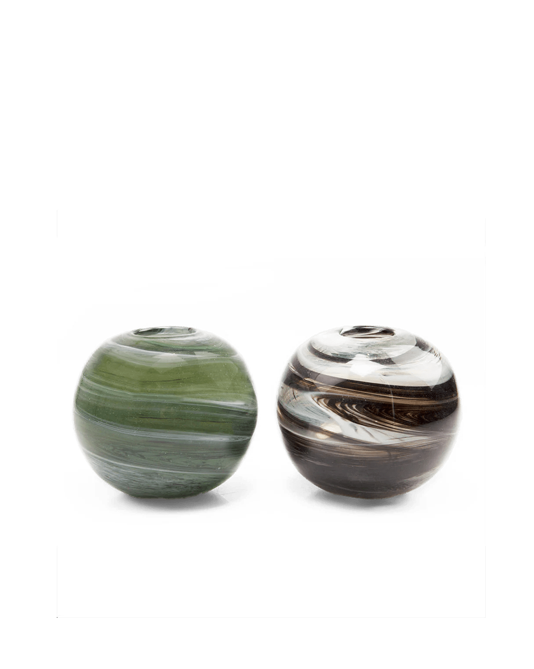 Fuzzle Glass Modern Vase - Chive Ceramics Studio - Vases - Chive US