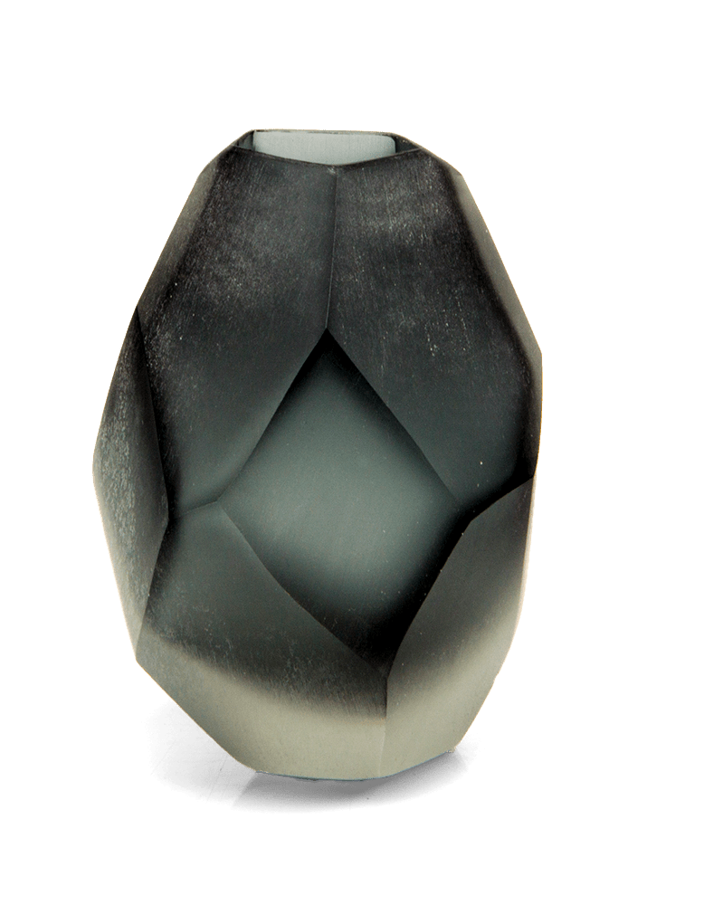 Gem Glass Modern Flower Vase - Chive Ceramics Studio - Vases - Chive US