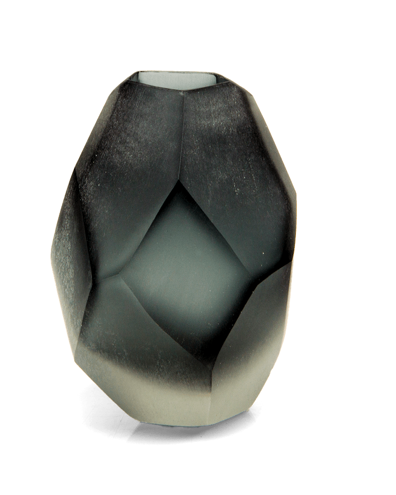 Gem Glass Modern Flower Vase - Chive Ceramics Studio - Vases - Chive US