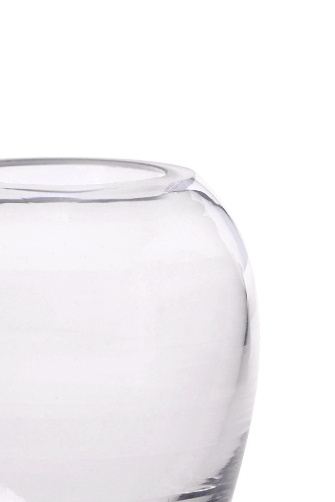 George Glass Clear Bud Vase For Flowers - Chive Ceramics Studio - Vases - Chive US