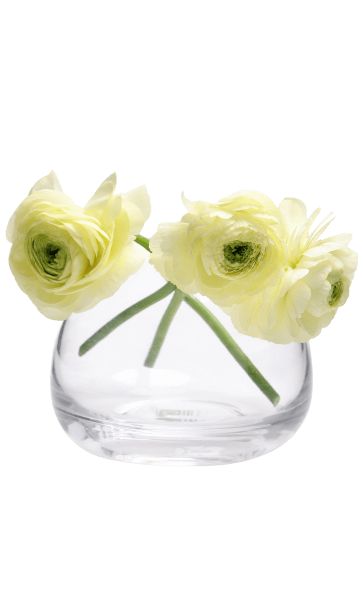 George Glass Clear Bud Vase For Flowers - Chive Ceramics Studio - Vases - Chive US