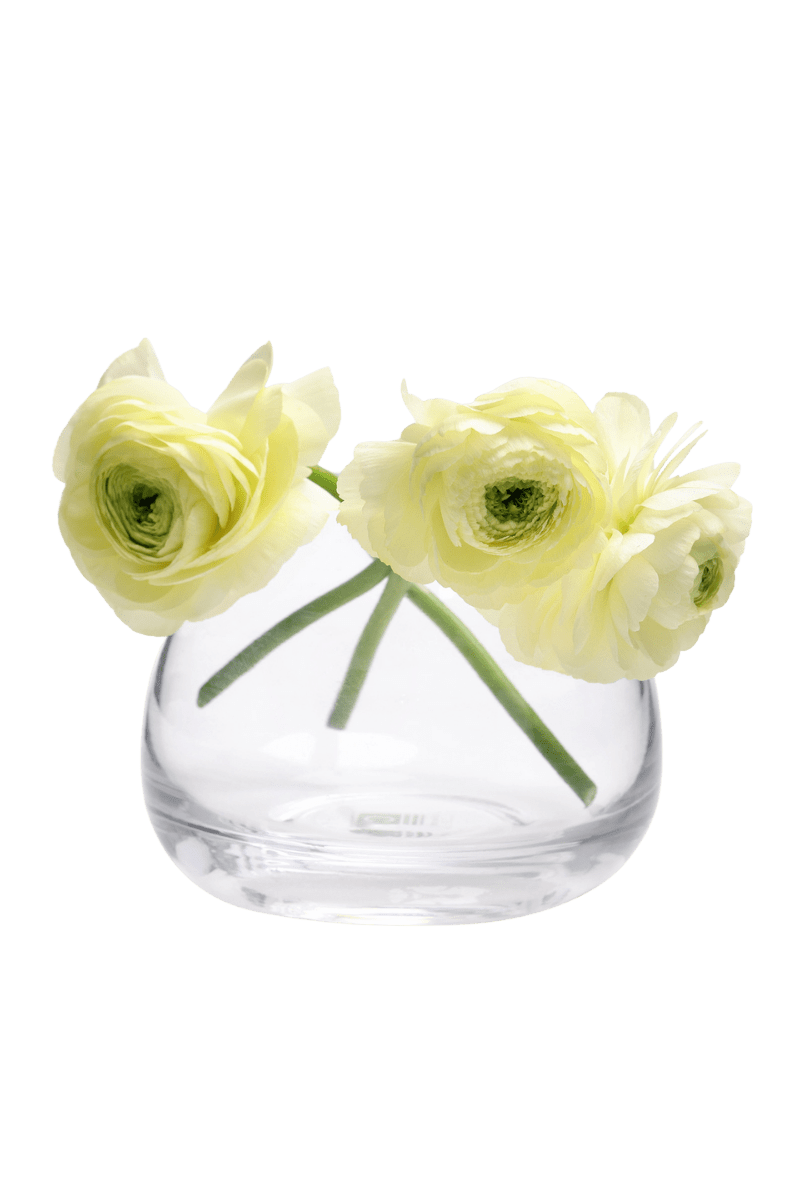 George Glass Clear Bud Vase For Flowers - Chive Ceramics Studio - Vases - Chive US