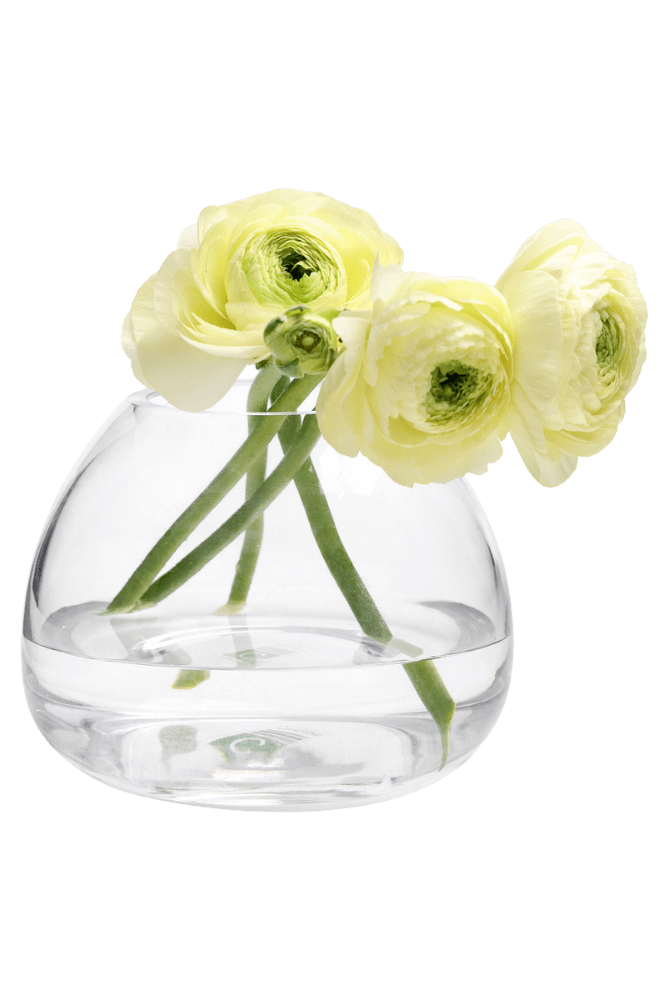 George Glass Clear Bud Vase For Flowers - Chive Ceramics Studio - Vases - Chive US