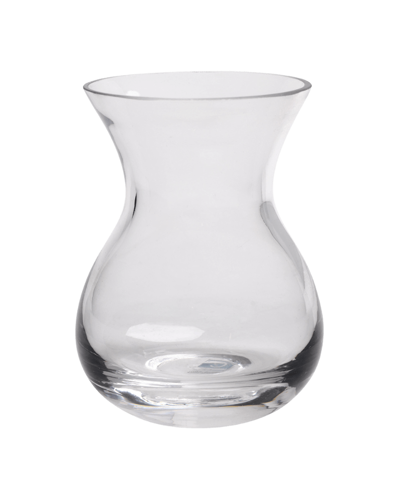George Glass Clear Bud Vase For Flowers - Chive Studio