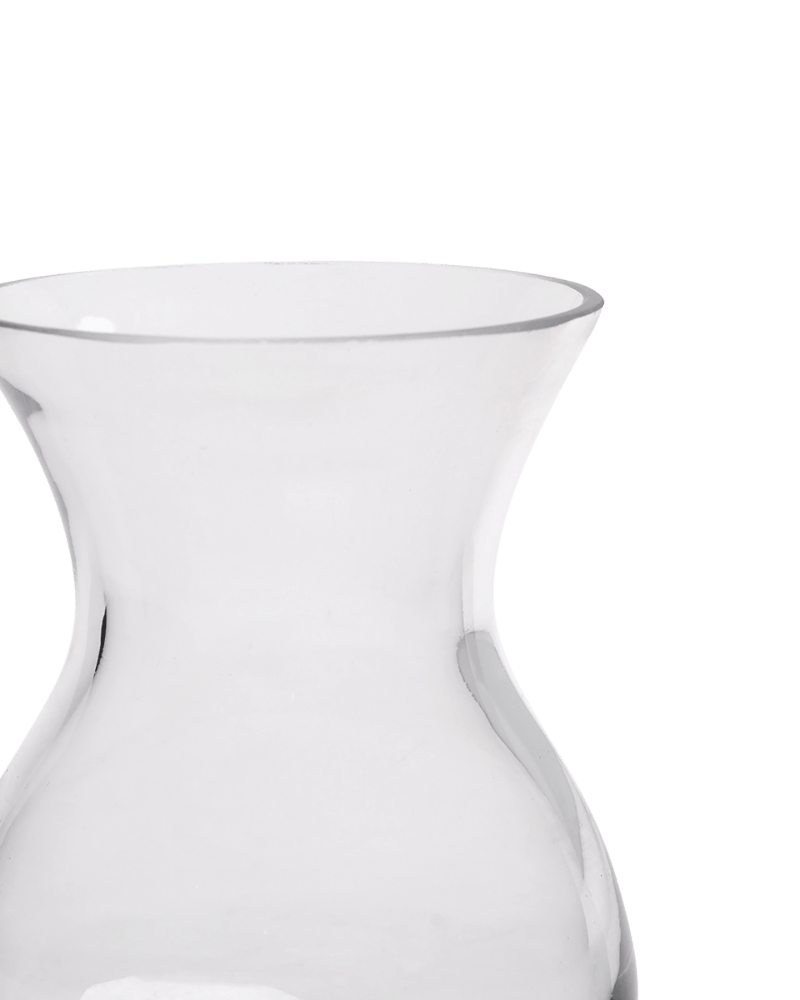 George Glass Clear Bud Vase For Flowers - Chive Studio