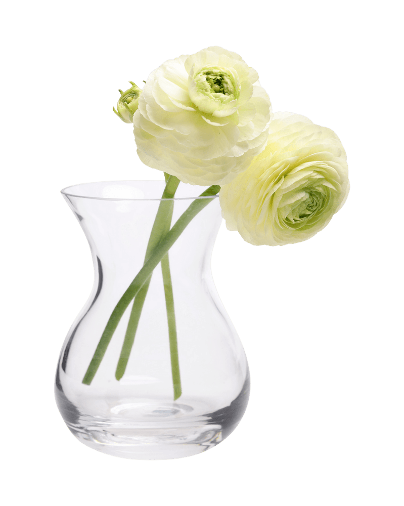 George Glass Clear Bud Vase For Flowers - Chive Ceramics Studio - Vases - Chive US