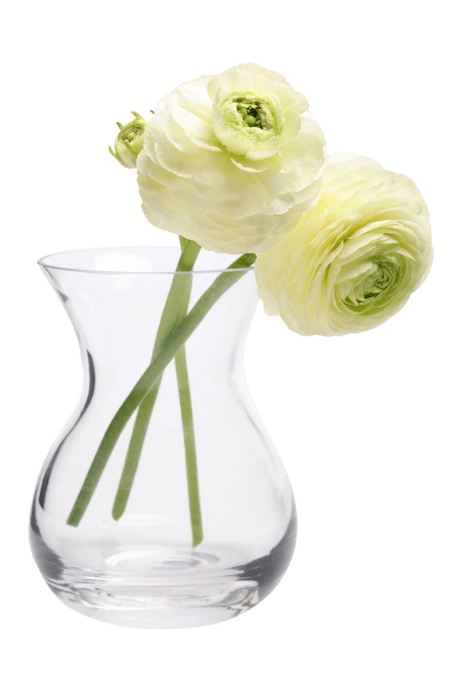 George Glass Clear Bud Vase For Flowers - Chive Ceramics Studio - Vases - Chive US