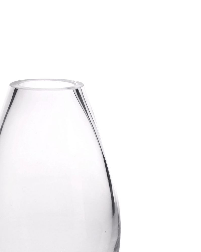 George Glass Clear Bud Vase For Flowers - Chive Ceramics Studio - Vases - Chive US