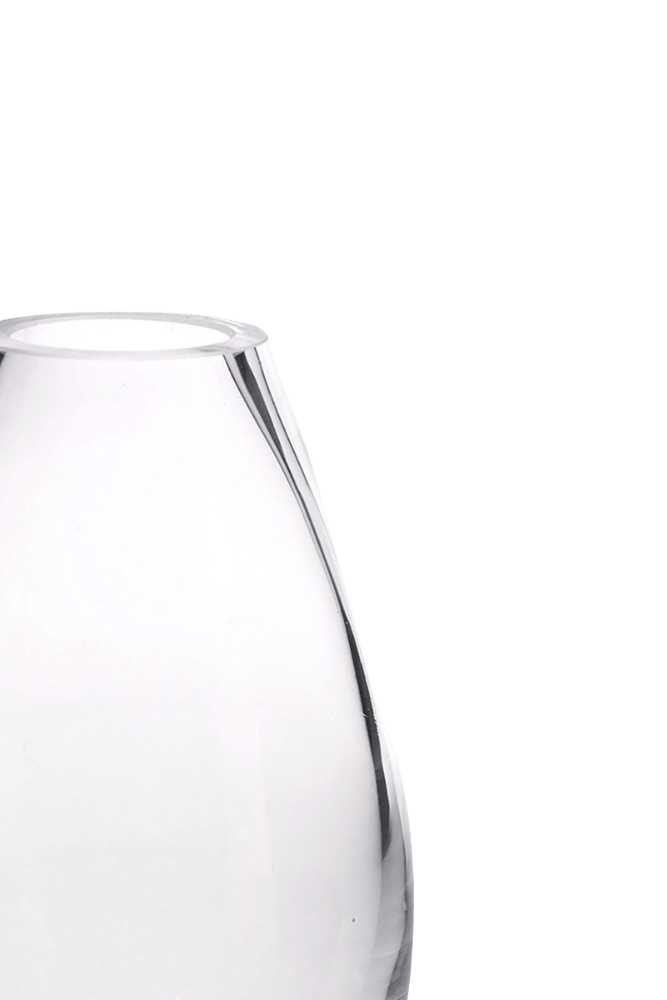 George Glass Clear Bud Vase For Flowers - Chive Ceramics Studio - Vases - Chive US