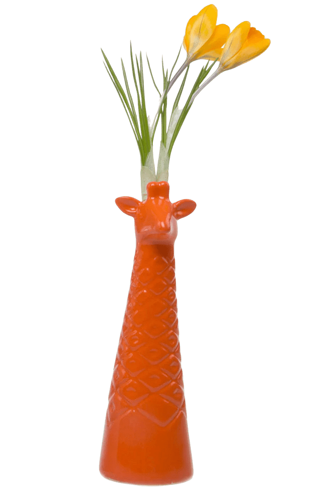 Giraffe Ceramic Flower Vase - Chive Ceramics Studio - Vases - Chive US