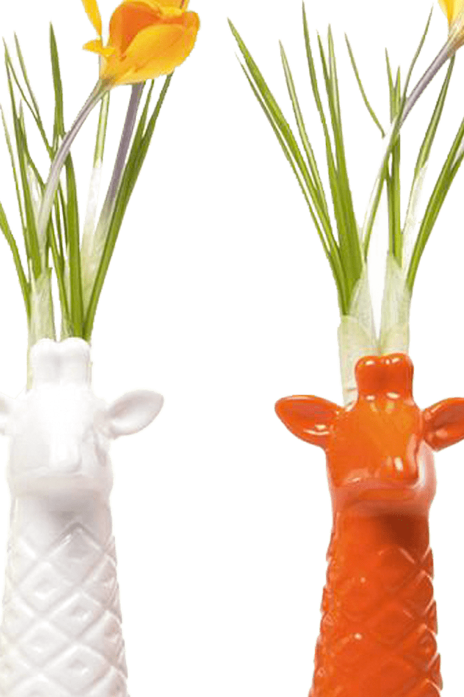 Giraffe Ceramic Flower Vase - Chive Ceramics Studio - Vases - Chive US