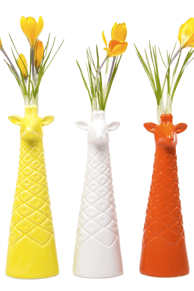 Giraffe Ceramic Flower Vase - Chive Ceramics Studio - Vases - Chive US