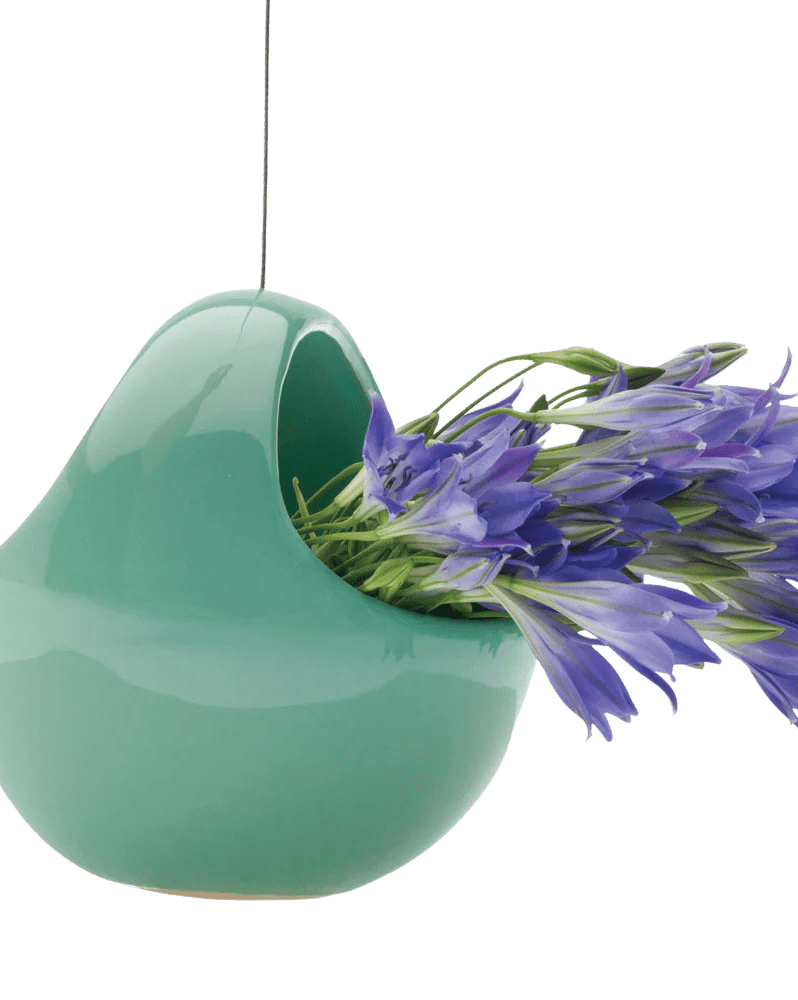 Hanging Aerium Ceramic For Succulents & Ikebana - Chive Ceramics Studio - Pots - Chive US