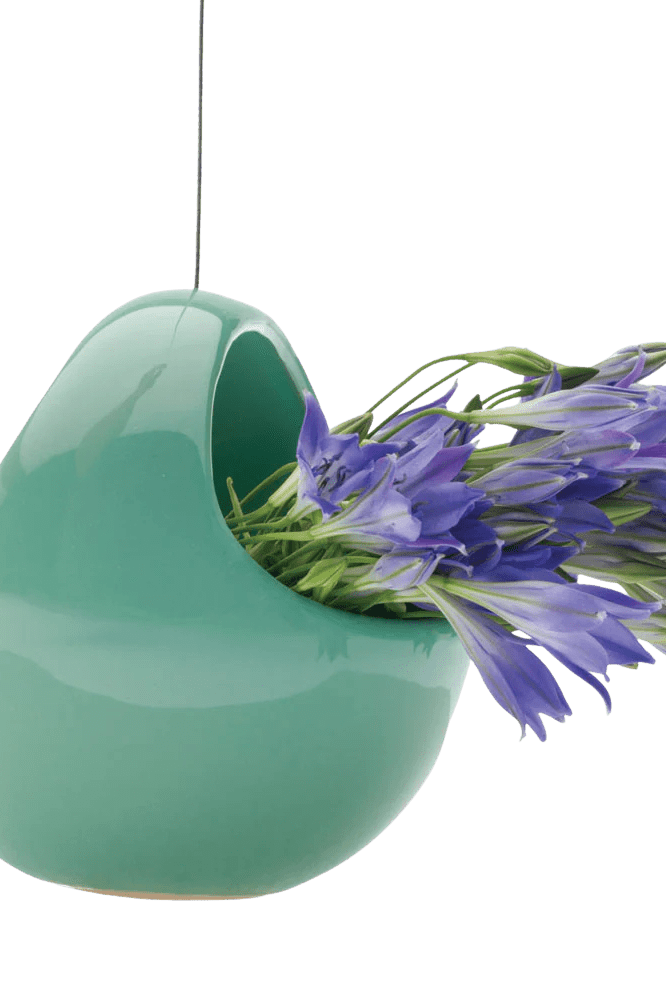 Hanging Aerium Ceramic For Succulents & Ikebana - Chive Ceramics Studio - Pots - Chive US