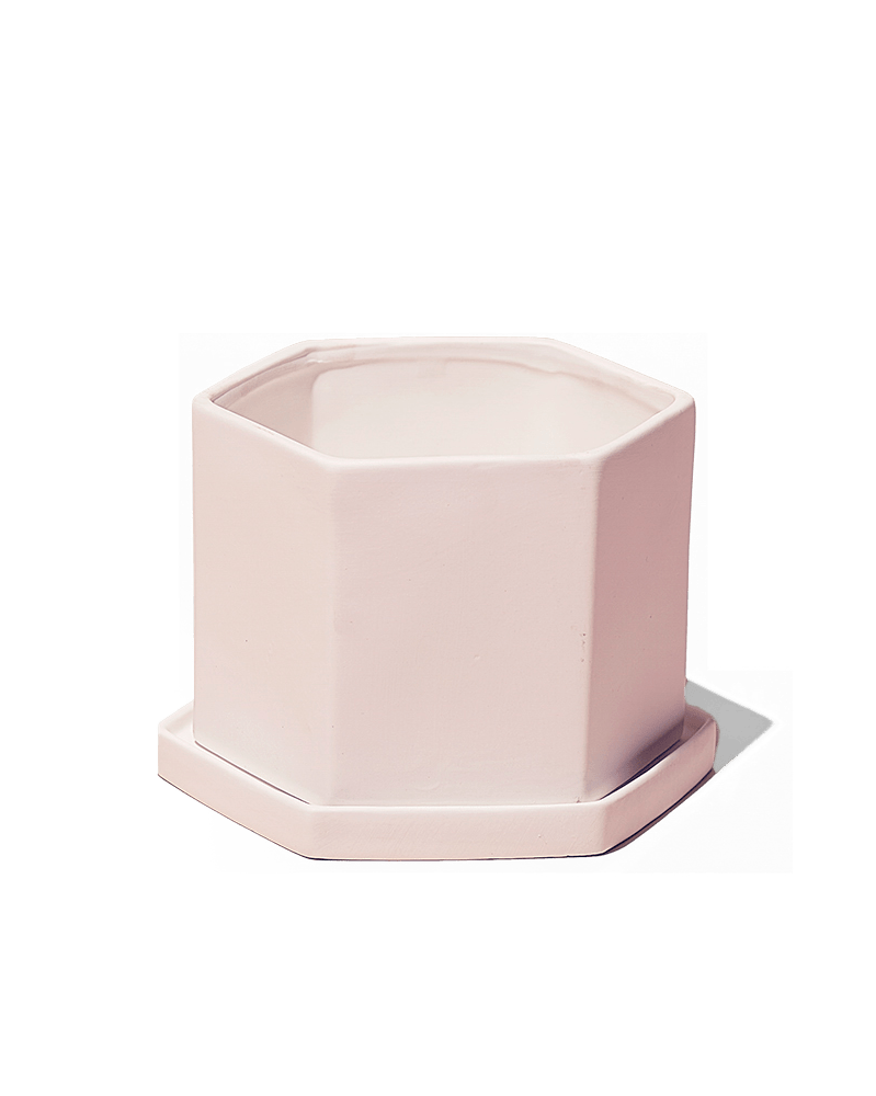 Hexi Porcelain Pot With Drainage Hole - Chive Ceramics Studio - Pots - Chive Ceramics Studio