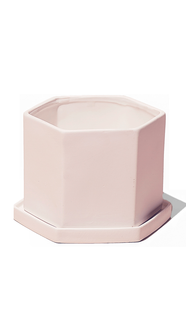 Hexi Porcelain Pot With Drainage Hole - Chive Ceramics Studio - Pots - Chive Ceramics Studio