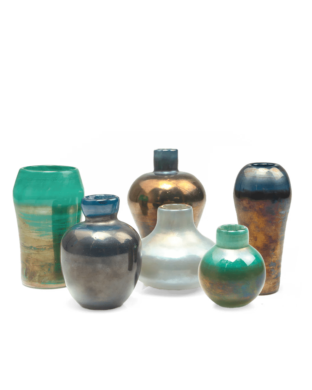 Imperial Glass Boho Flower Vase - Chive Ceramics Studio - Vases - Chive US