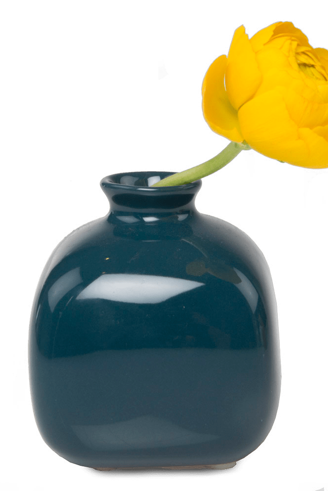 Inkwell Ceramic Bud Vase For Flowers - Chive Ceramics Studio - Vases - Chive US