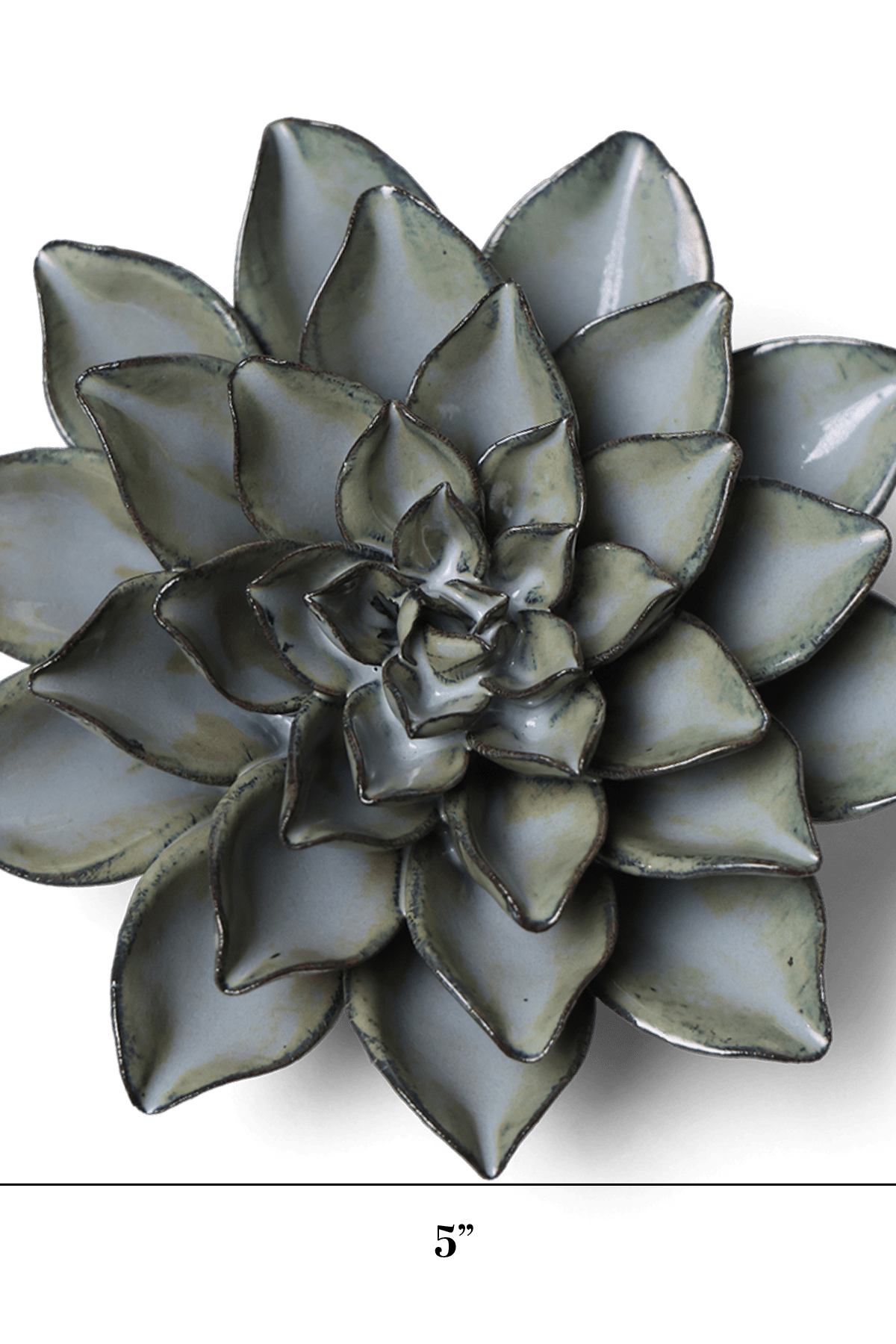 Japan Ceramic Flower Dusk Blue Daisy - Chive Ceramics Studio - Ceramic Flowers - Chive US