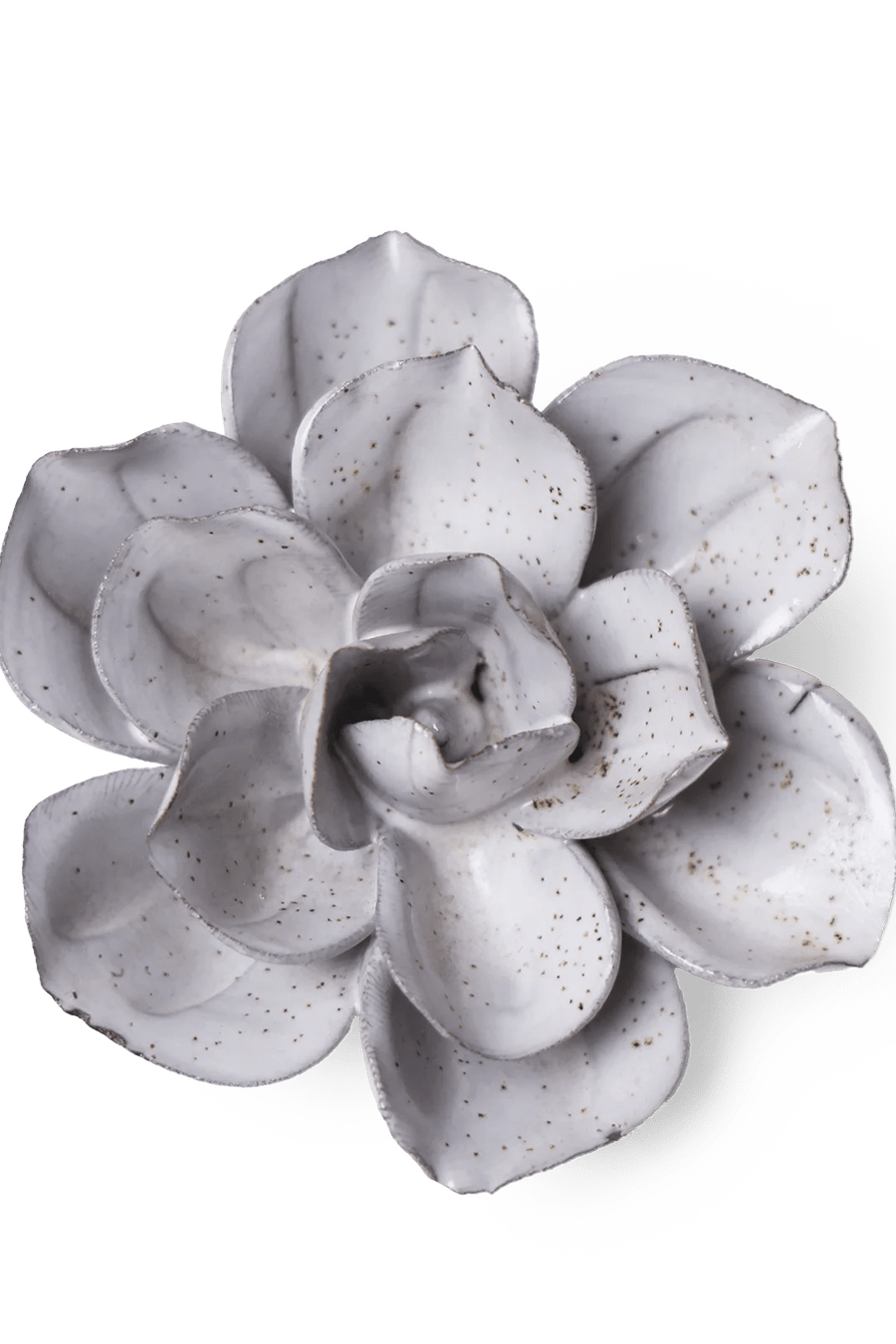 JA10 Cement Aqualla Gardenia - Chive Ceramics Studio - Ceramic Flowers - Chive Ceramics Studio