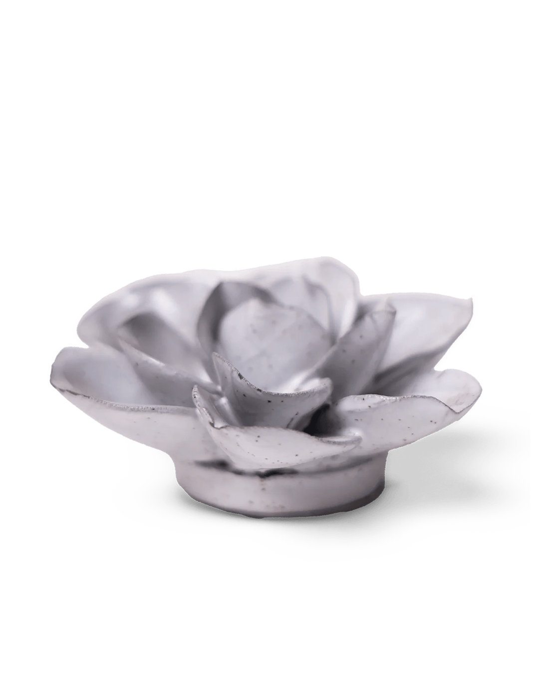 Cement Aqualla Gardenia ceramic wall flower — Japan collection — designed in Toronto by Chive Studio