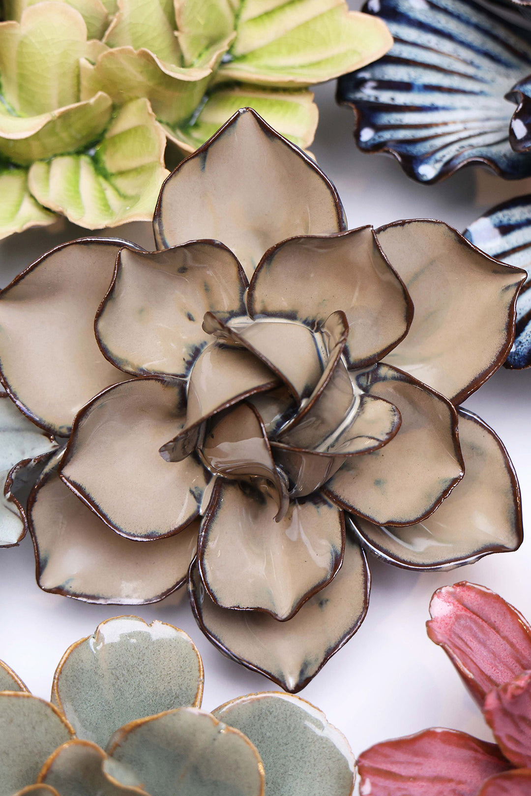 Latte Daffodil - Chive Ceramics Studio - Ceramic Flowers - Chive Ceramics Studio