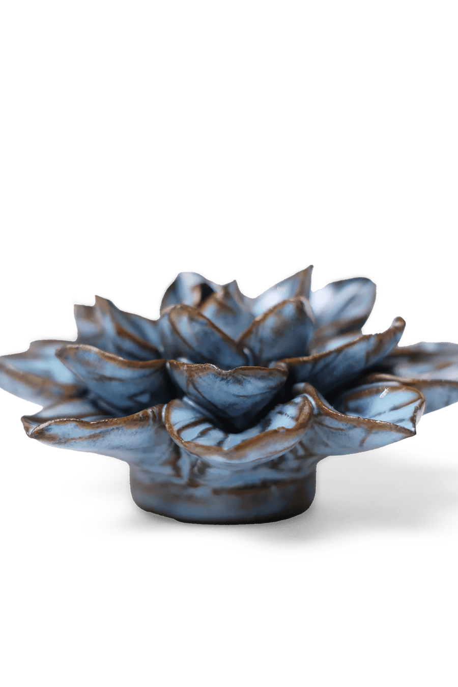 JA23 Seasonal Blue Frikartii Aster - Chive Ceramics Studio - Ceramic Flowers - Chive Ceramics Studio