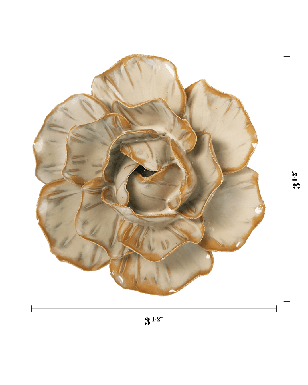 Carnation ceramic wall flower — Japan collection - Chive Ceramics Studio