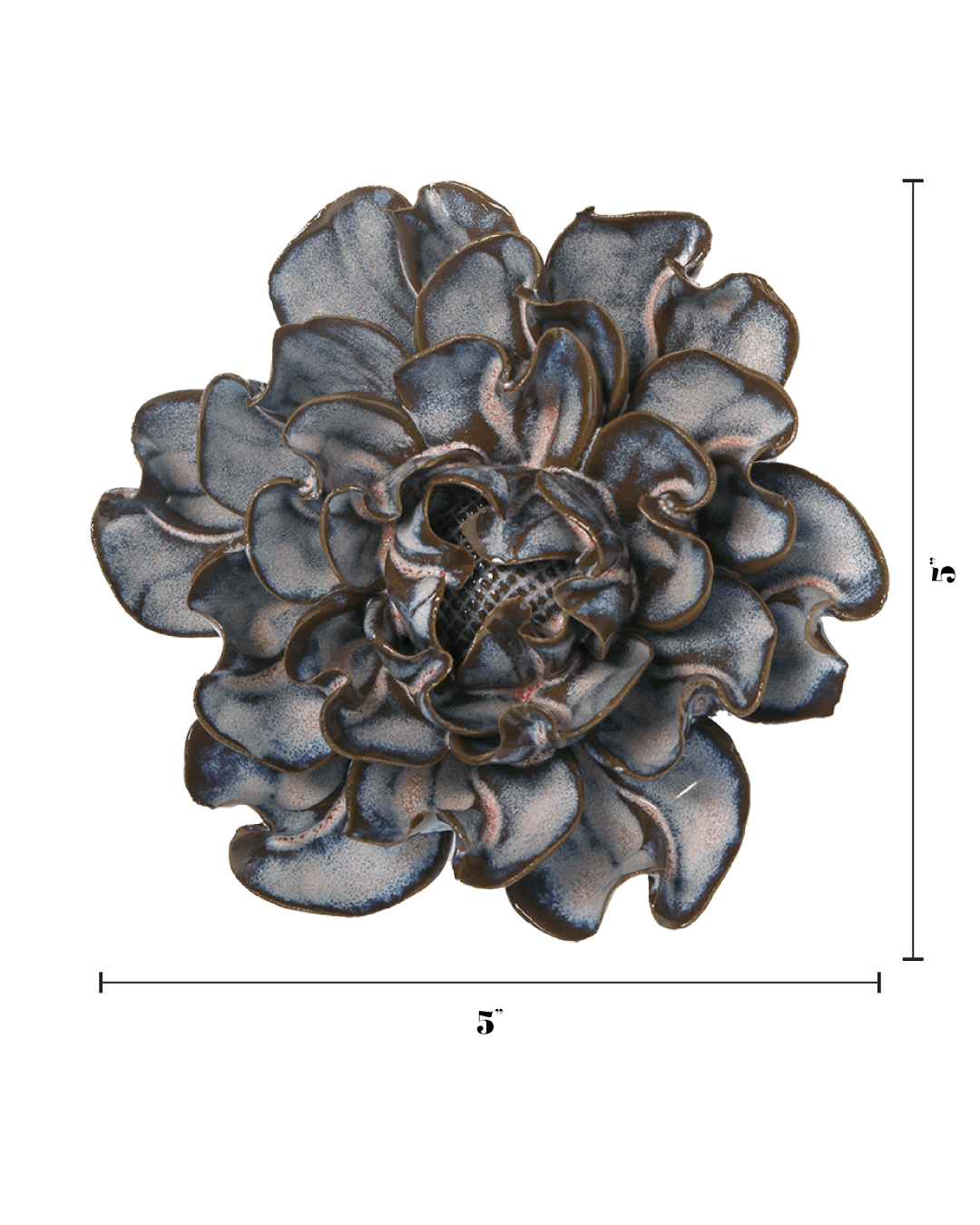 Hawthorn ceramic wall flower — Japan collection - Chive Ceramics Studio