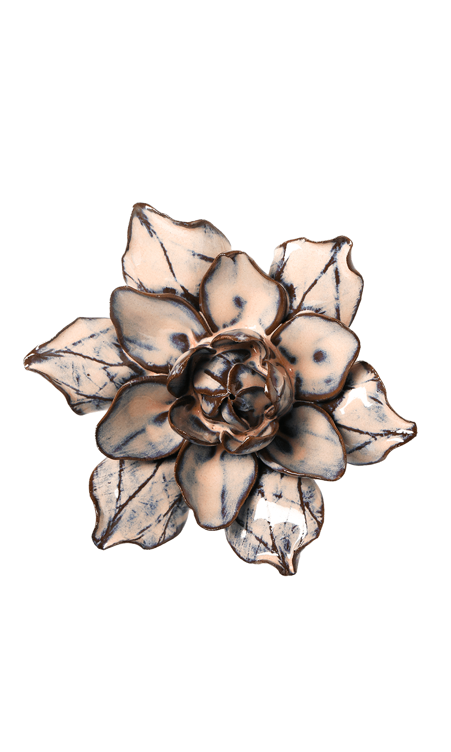 Columbine ceramic wall flower — Japan collection — Chive Ceramics Studio