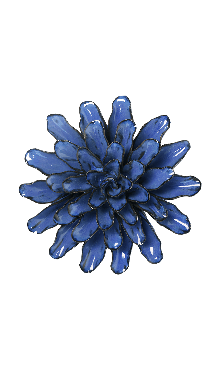 Cornflower ceramic wall flower — Japan collection - Chive Ceramics Studio