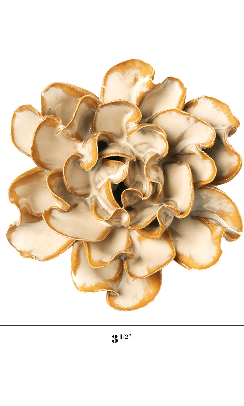 Hawthorn ceramic wall flower — Japan collection - Chive Ceramics Studio