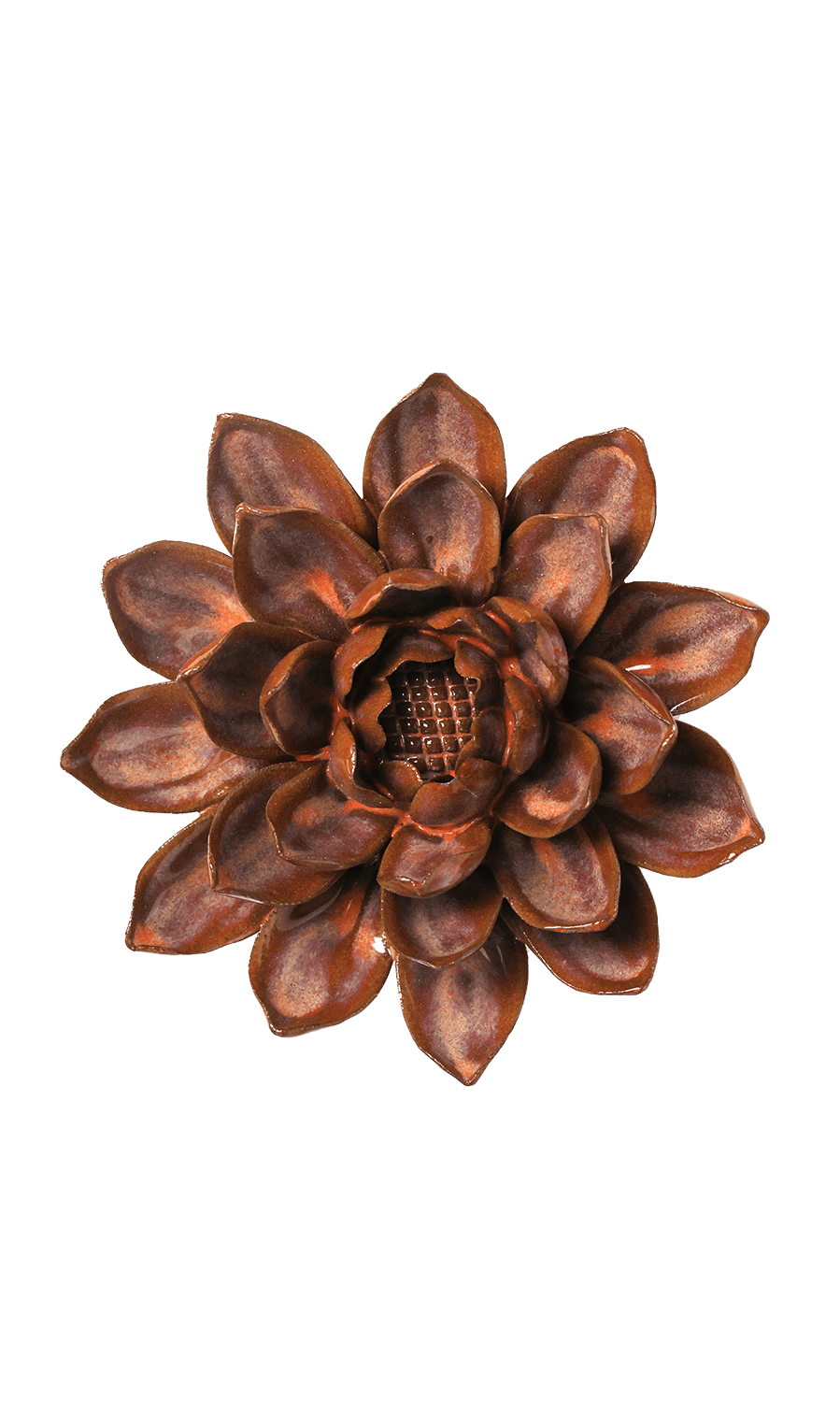Sunflower ceramic wall flower — Japan collection - Chive Ceramics Studio