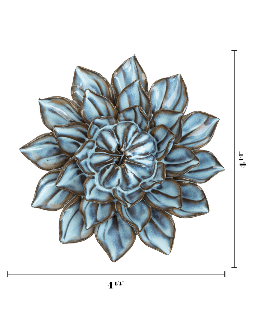 Aster ceramic wall flower - Japan collection - Chive Ceramics Studio