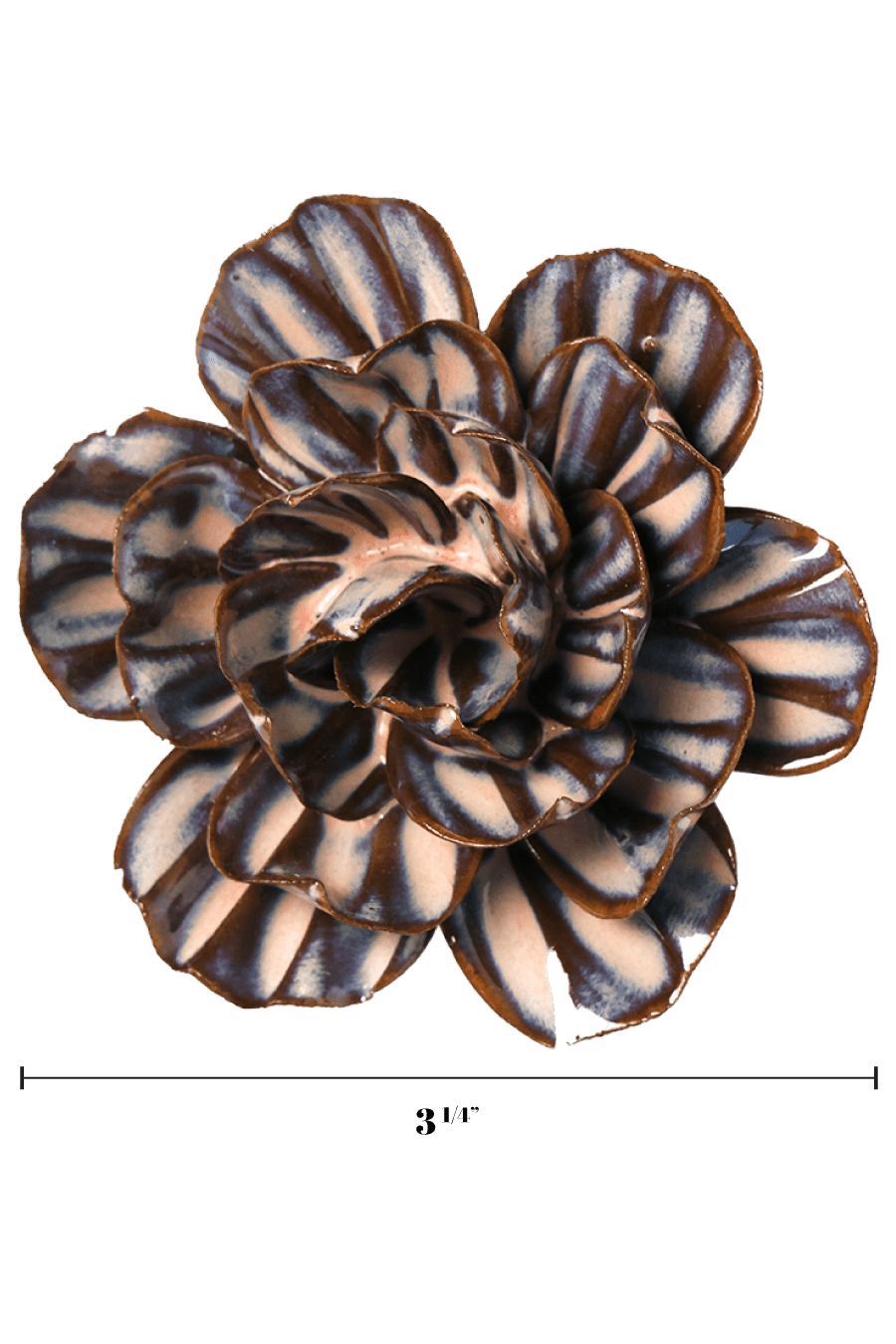 Primrose ceramic wall flower — Japan collection - Chive Ceramics Studio