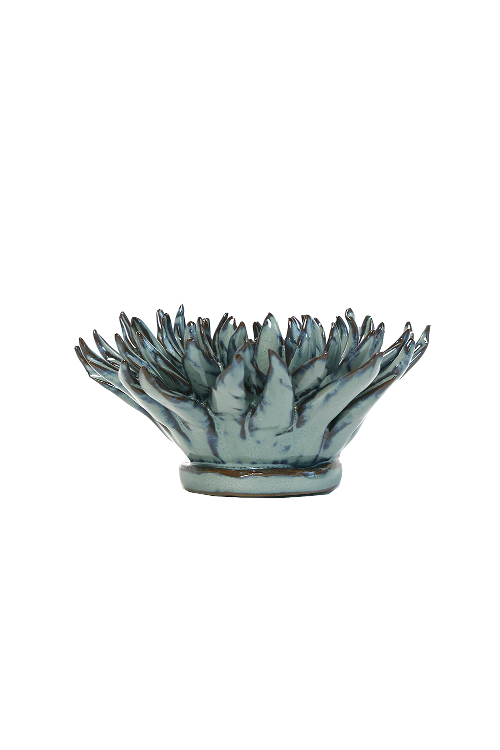 Blue Mum ceramic wall flower - Japan collection - Chive Ceramics Studio