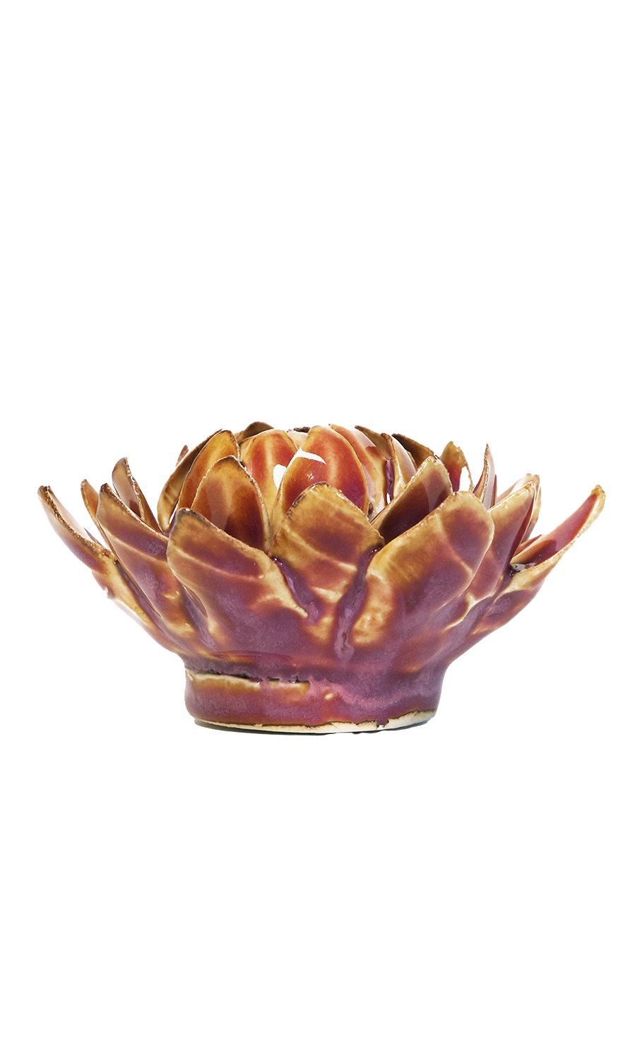Caramel Protea ceramic wall flower - Japan collection - Chive Ceramics Studio