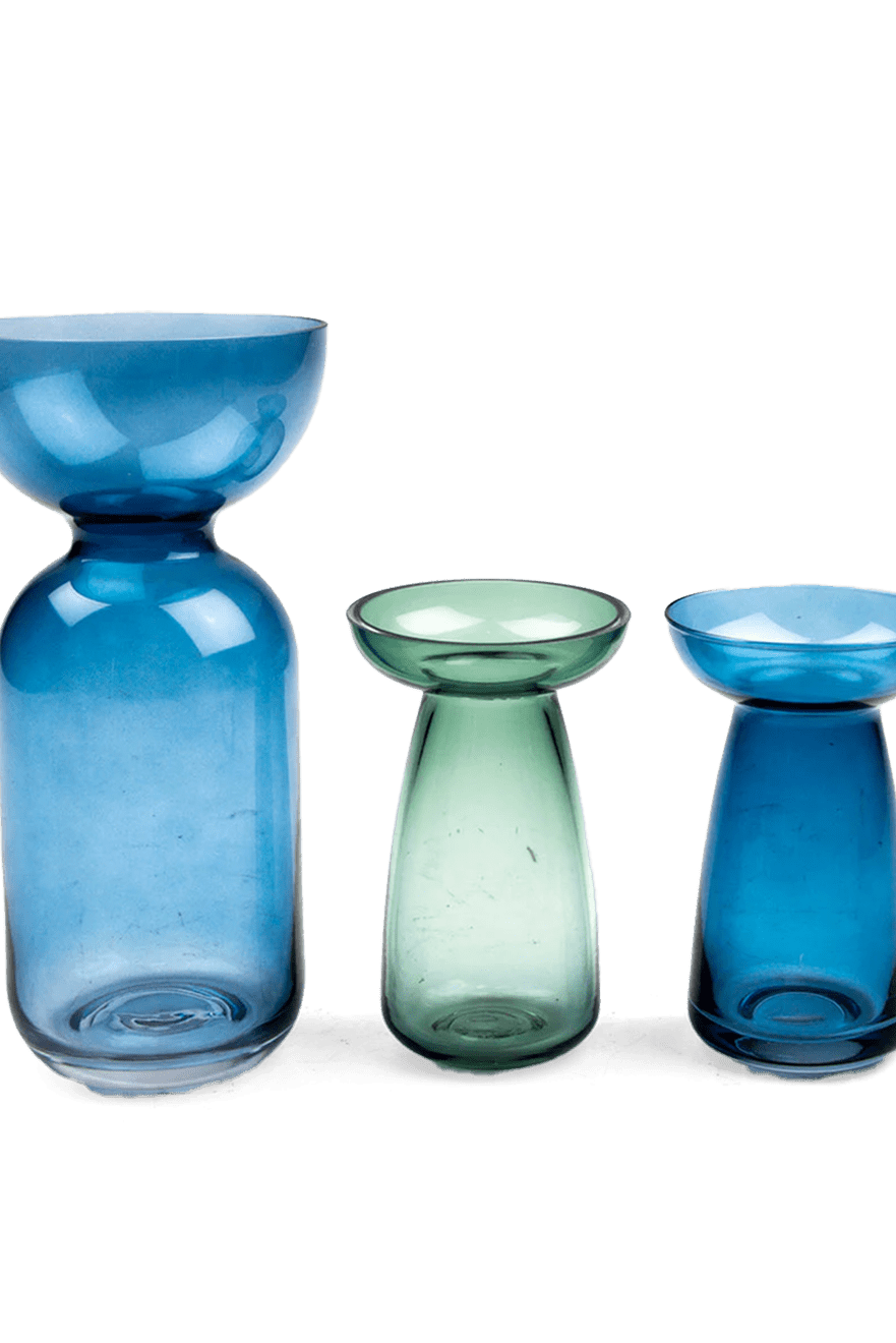 Jaffa Bulb Forcer Glass Flower Vase - Chive Ceramics Studio - Vases - Chive US