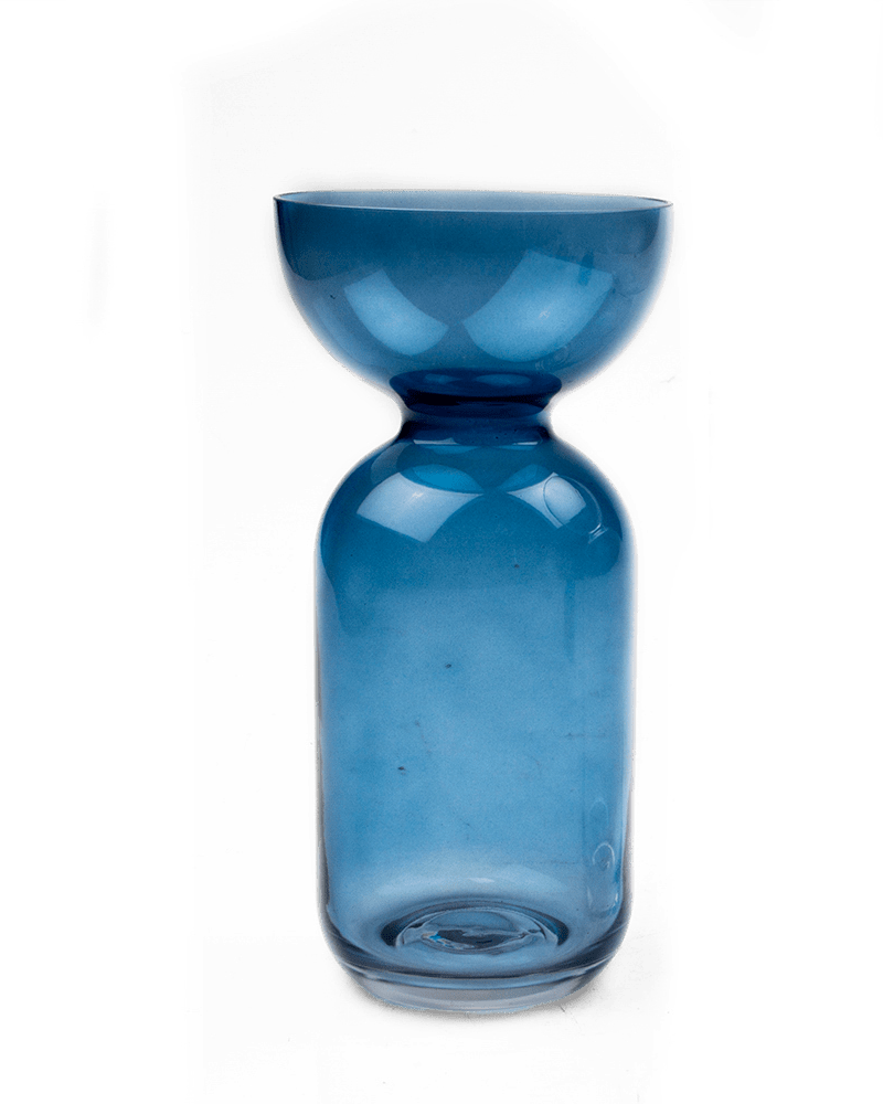 Jaffa Bulb Forcer Glass Flower Vase | Chive