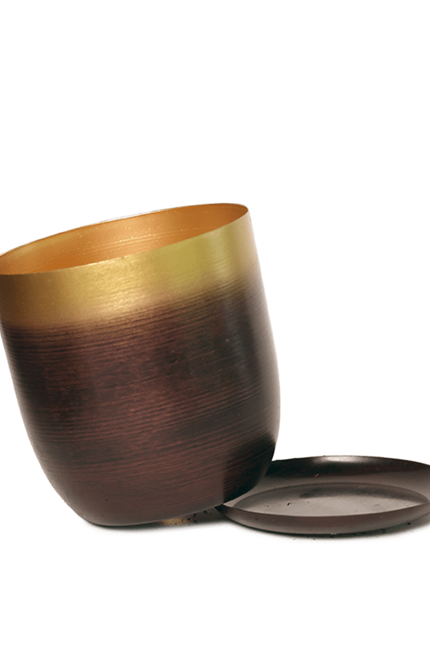 Joe Metal Pot With Drainage Hole | 3 & 5 inch - Chive Ceramics Studio - Pots - Chive Ceramics Studio