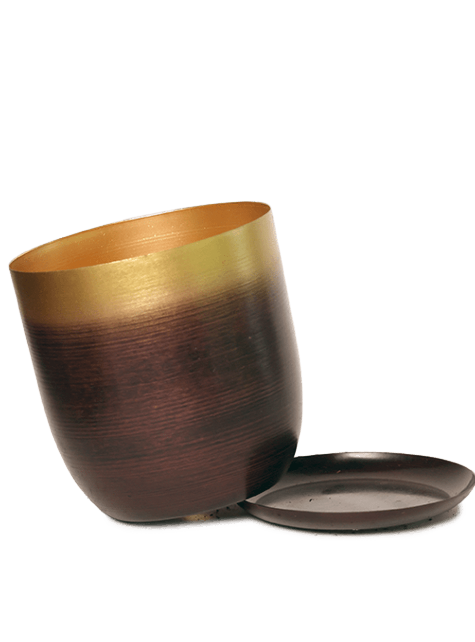 Joe Metal Pot With Drainage Hole | 3 & 5 inch - Chive Ceramics Studio - Pots - Chive Ceramics Studio