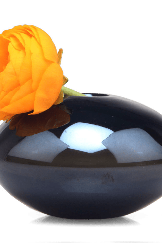 Jordan Glass Modern Flower Vase - Chive Ceramics Studio - Vases - Chive Ceramics Studio