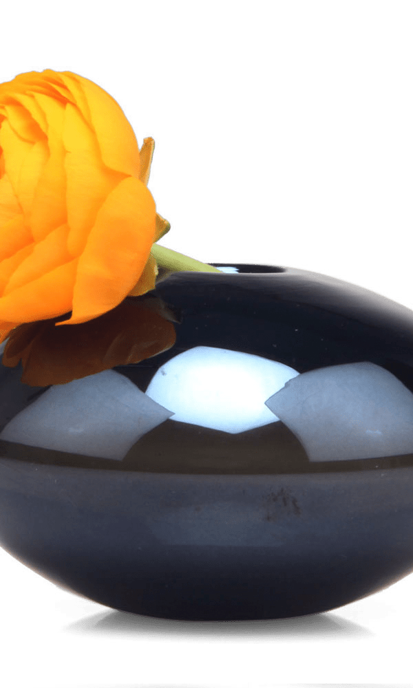 Jordan Glass Modern Flower Vase - Chive Ceramics Studio - Vases - Chive Ceramics Studio