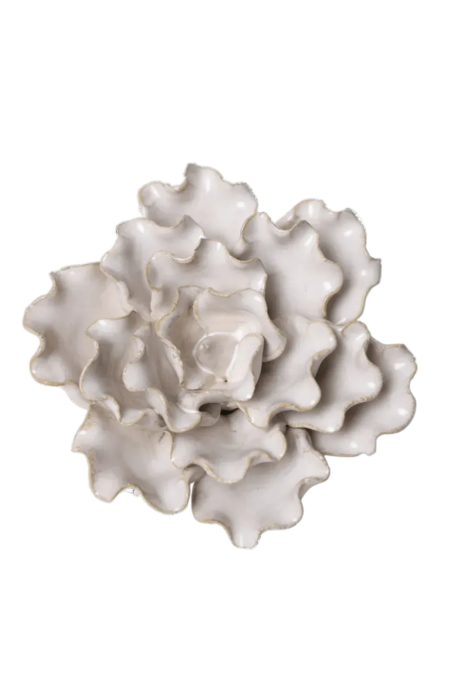 January Birth Flower - Snowdrop ceramic wall flower — Birth Flower Collection — handmade by Chive Studio Toronto