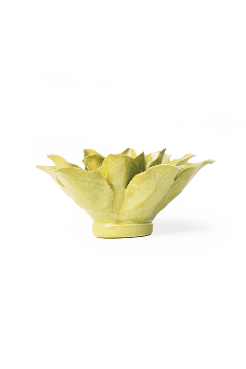 July Birth Flower - Water Lily ceramic wall flower — Birth Flower Collection — handmade by Chive Studio Toronto