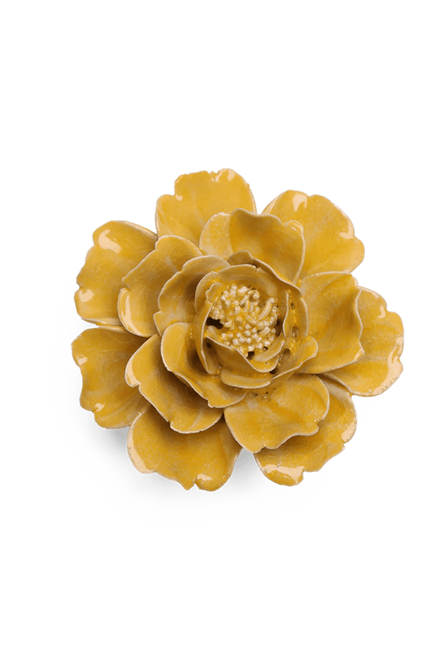 June Birth Flower - Rose ceramic wall flower — Birth Flower Collection — handmade by Chive Studio Toronto
