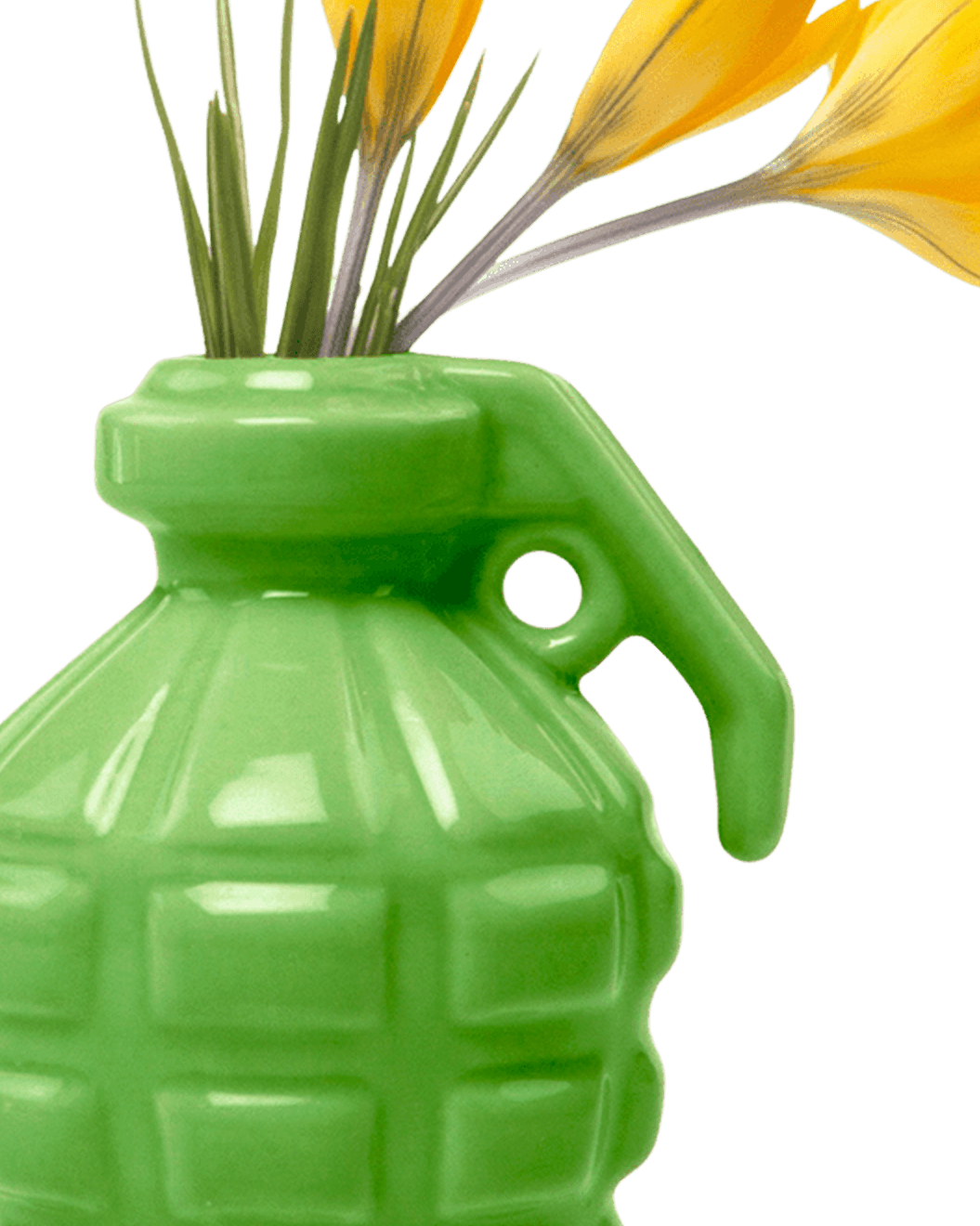 Kapow Ceramic Grenade Flower Vase Unique - Chive Ceramics Studio - Vases - Chive Ceramics Studio